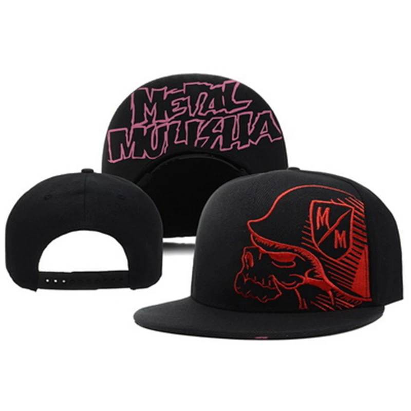 Unisex Skeleton Embroidery Bas - Snapback Hat Flat recension och pris