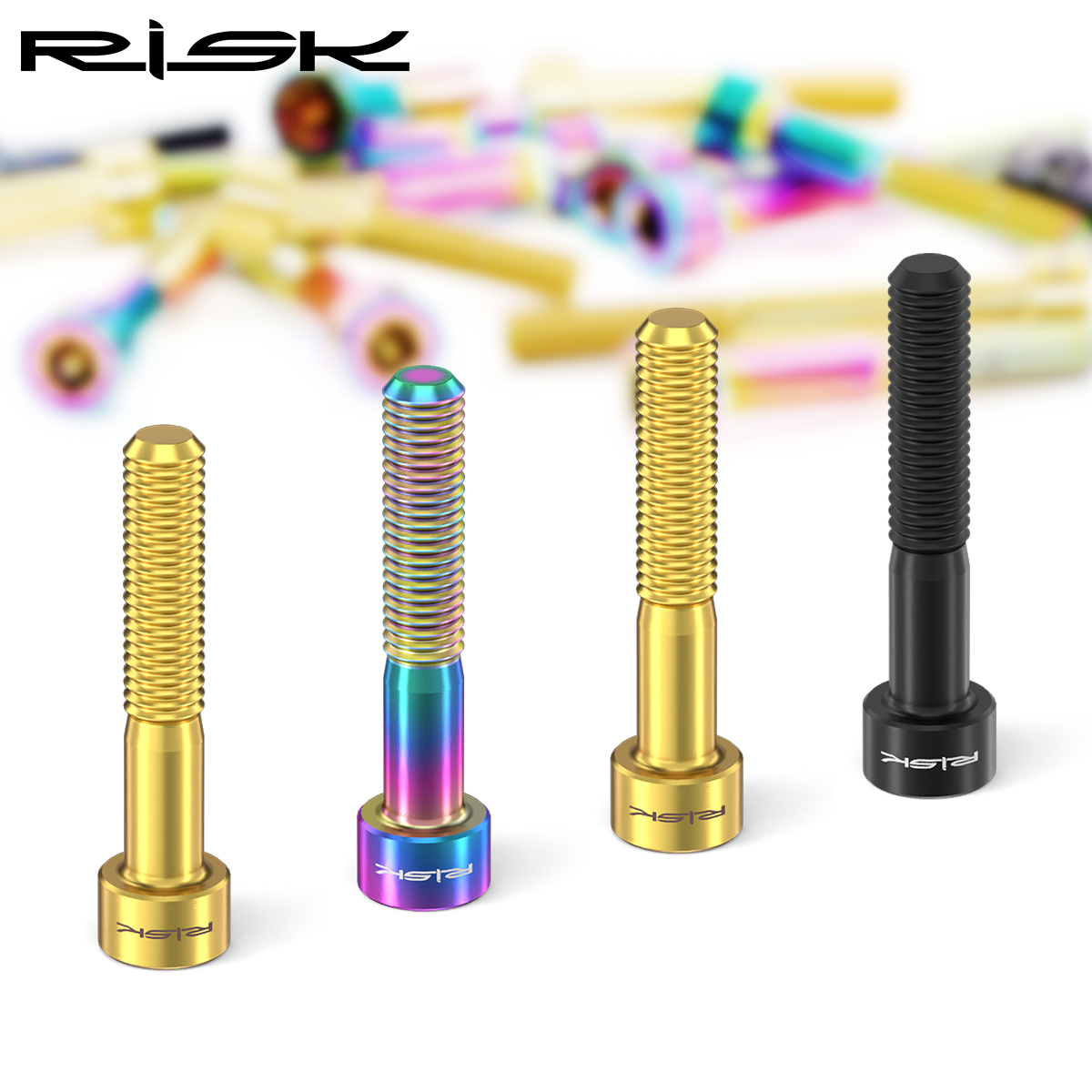 RISK 1pc Bicycle Titanium Allo - Snapback Hat Flat recension och pris