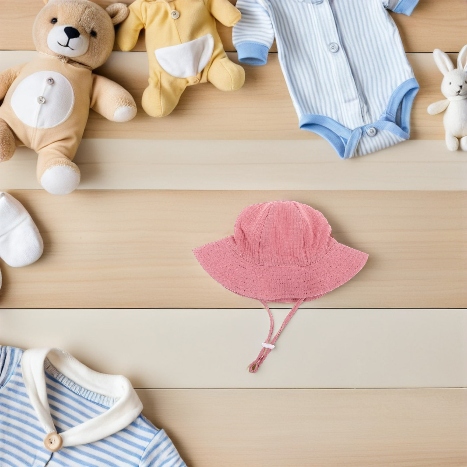 Toddler Sun Hat Cotton Bucket  - Sun Hat Wide Brim recension och pris