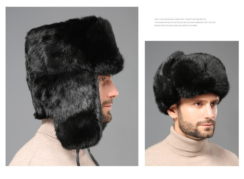 Bomber Hats Fashion China Nort - Trapper Hat Ear Flap recension och pris