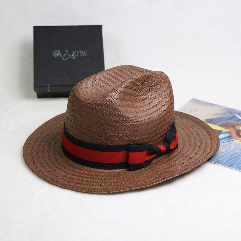 Hand Woven Straw Hat Jazz Cowb - Cowboy Hat Straw recension och pris