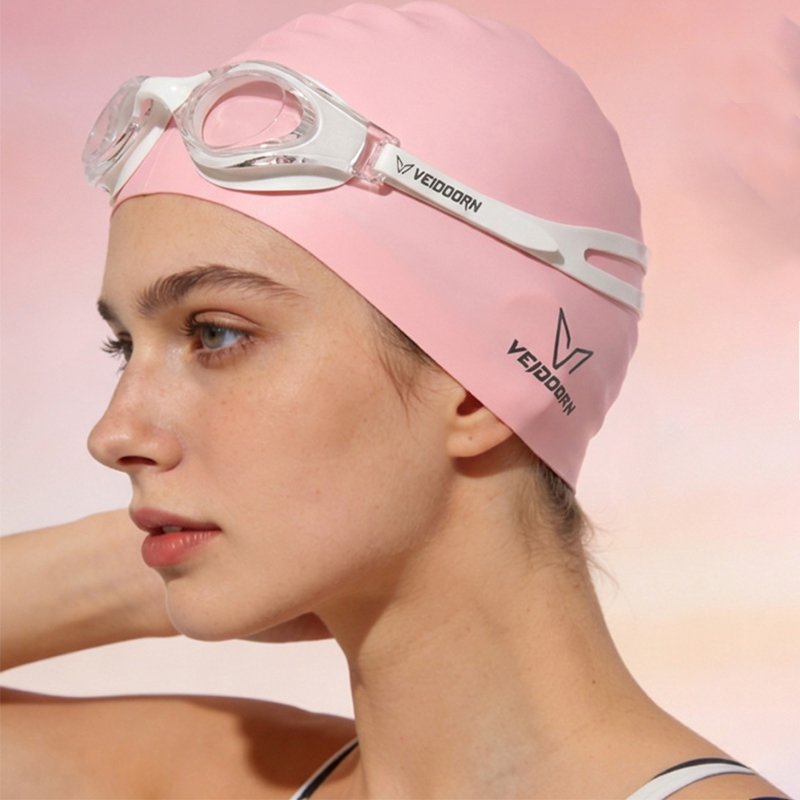 Waterproof Silicone Swim Cap P - Swim Hat Silicone recension och pris