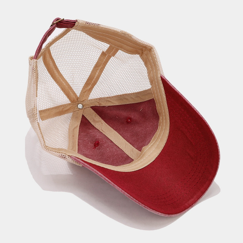 Vintage Washed Denim Mesh Back - Trucker Cap Mesh recension och pris