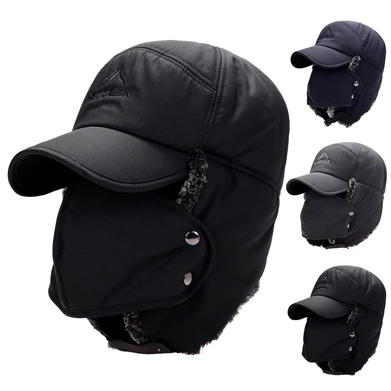 Winter Fur Warm Windproof Hat  - Trapper Hat Ear Flap recension och pris