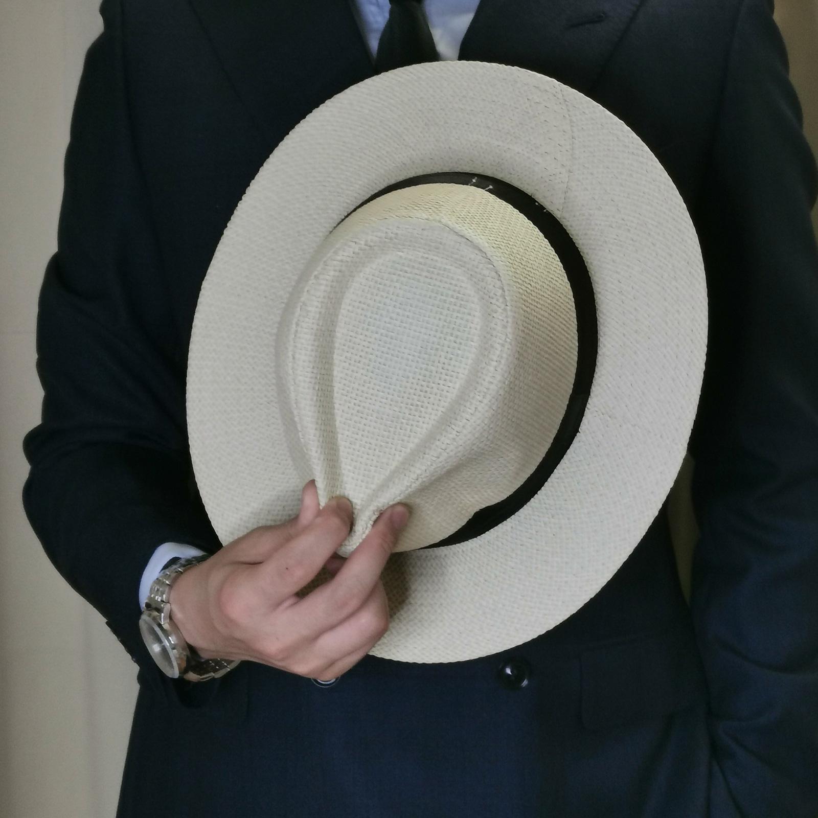Men Summer Panama Straw Hat Na - Cowboy Hat Straw recension och pris