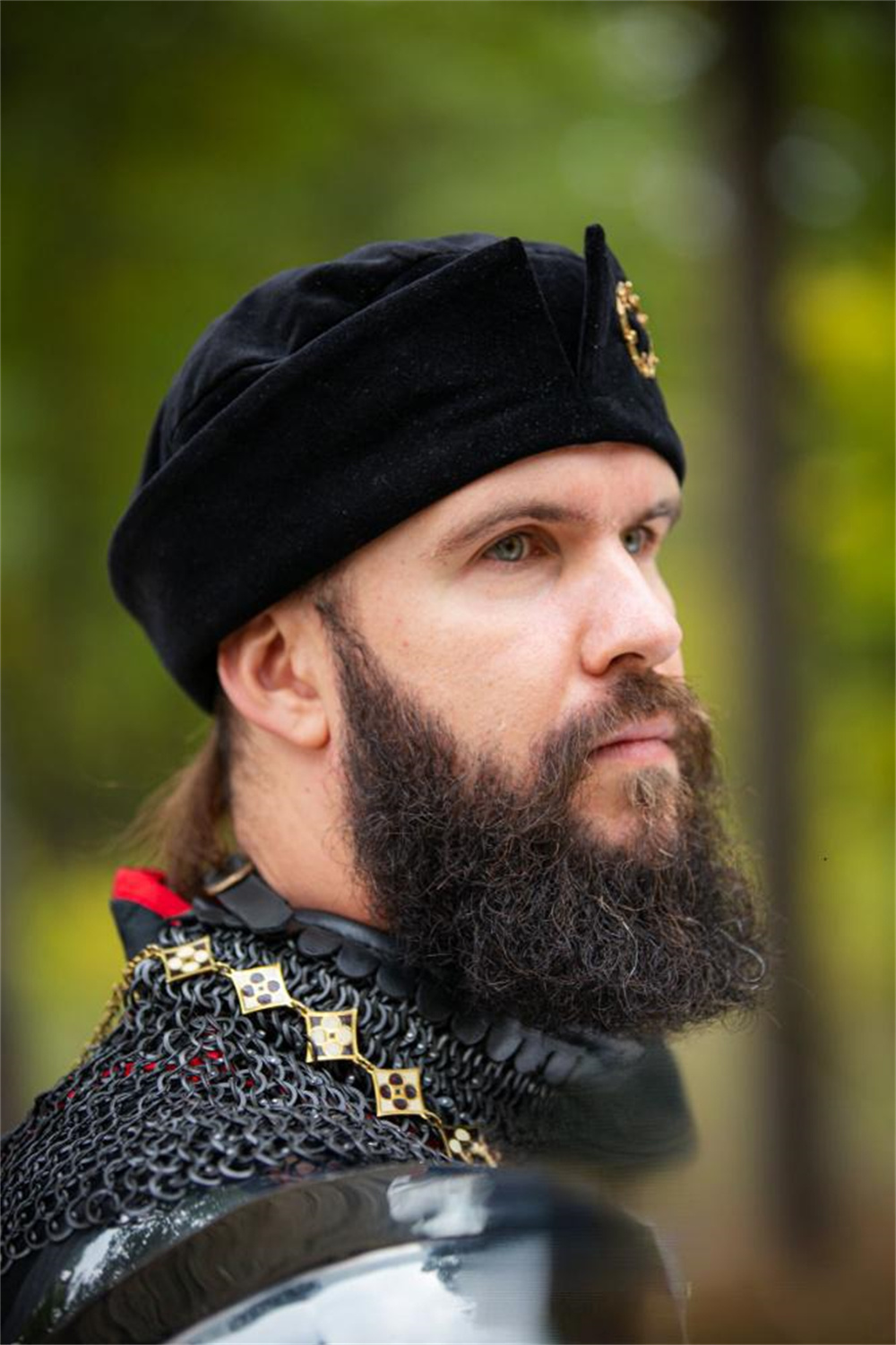 Medieval Tudor Flat Cap Velvet - Snapback Hat Flat recension och pris
