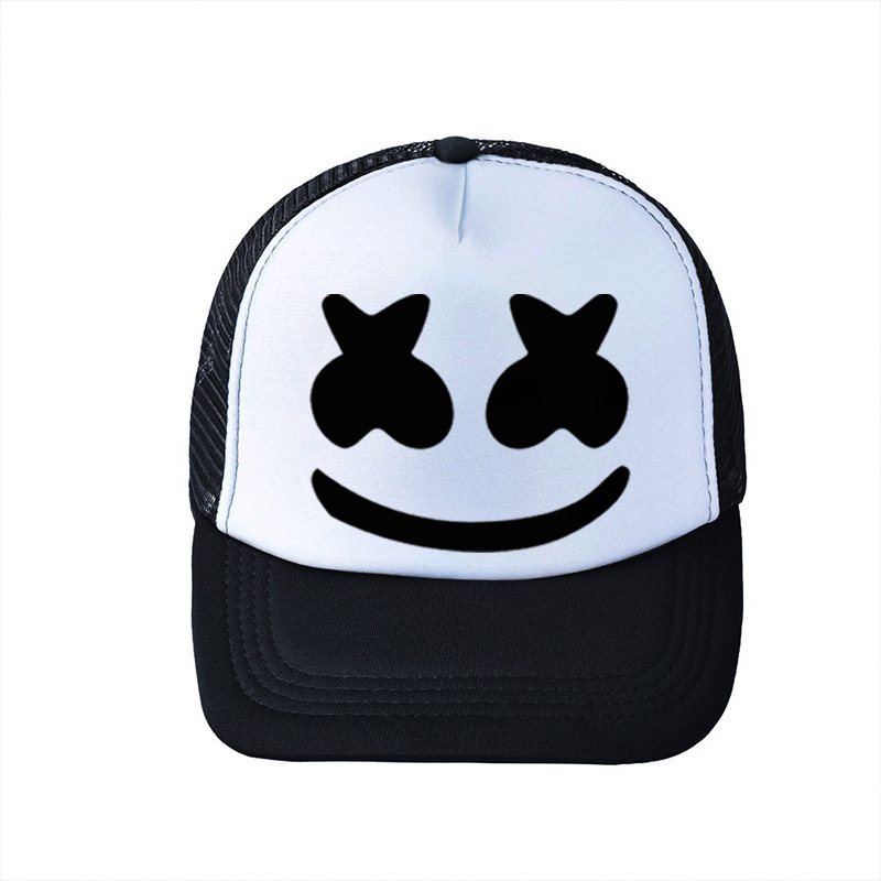 DJ Hip Pop Hat Marshmello Cosp - Trucker Cap Mesh recension och pris