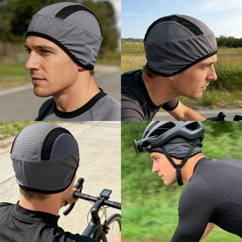 Summer Breathable Mesh Quick D - Skull Cap Helmet Liner recension och pris