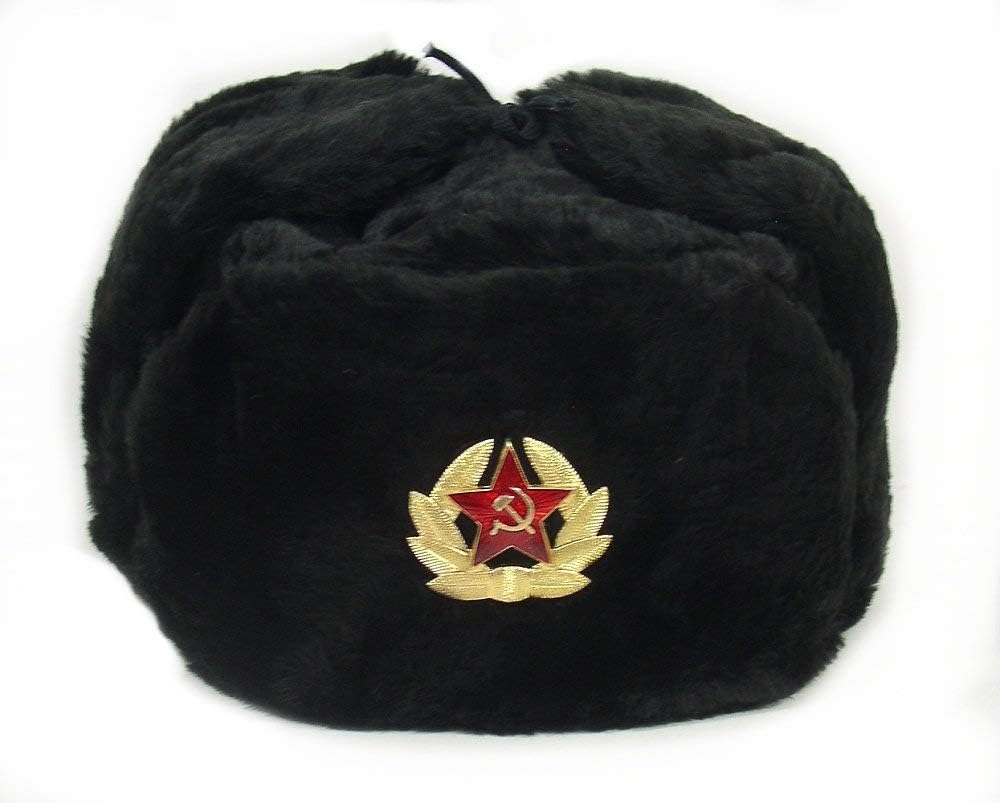 Russian Hat Soviet Army Milita - Trapper Hat Ear Flap recension och pris