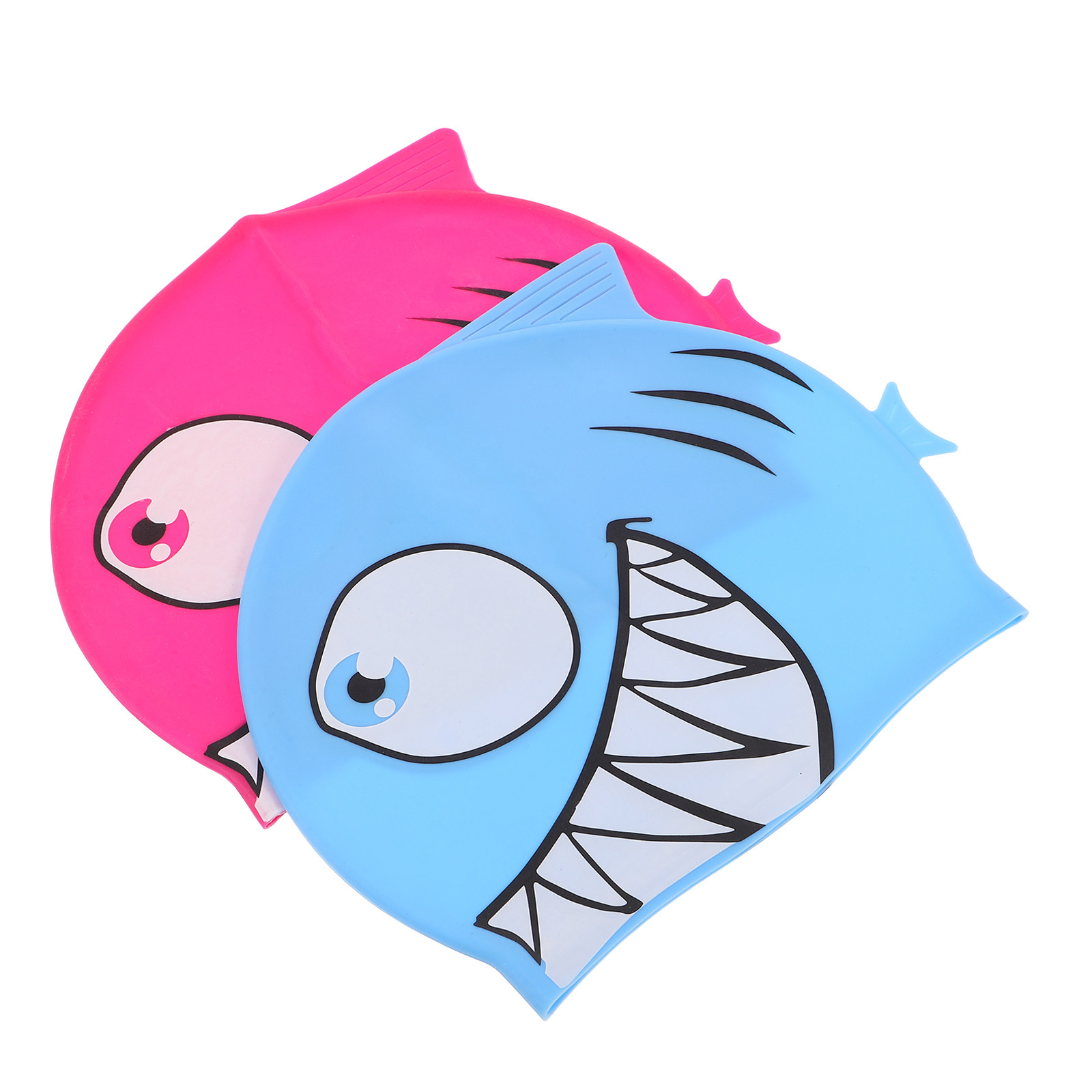2Pcs Silicone Swim Cap Cartoon - Swim Hat Silicone recension och pris