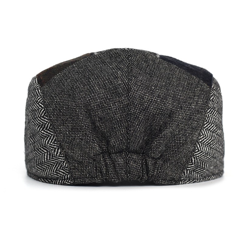 High-End Classic Men's Patchwo - Newsboy Cap Ivy recension och pris
