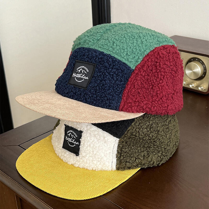 5 Panel Retro Fleece Cap for M - Corduroy Cap 5 Panel recension och pris