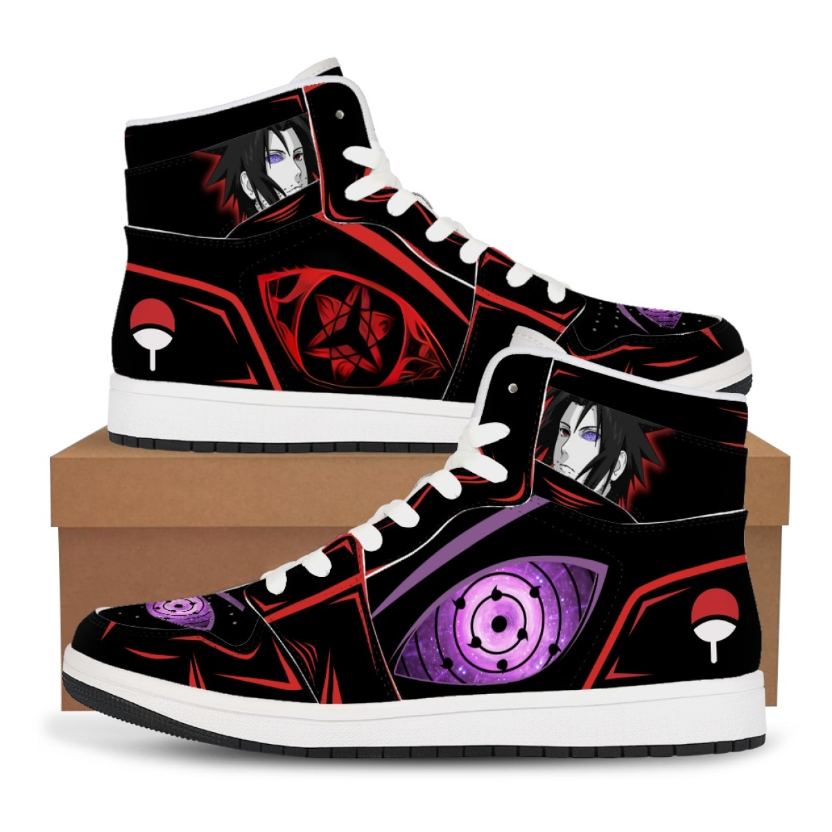 Naruto Anime High-Tops Sneaker - Snapback Hat Flat recension och pris