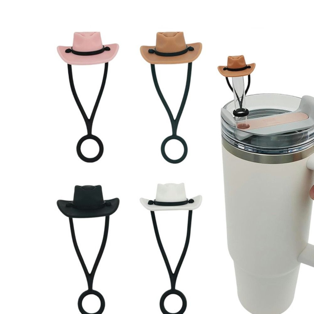1/4Pcs Airtight Silicone Cowbo - Cowboy Hat Straw recension och pris