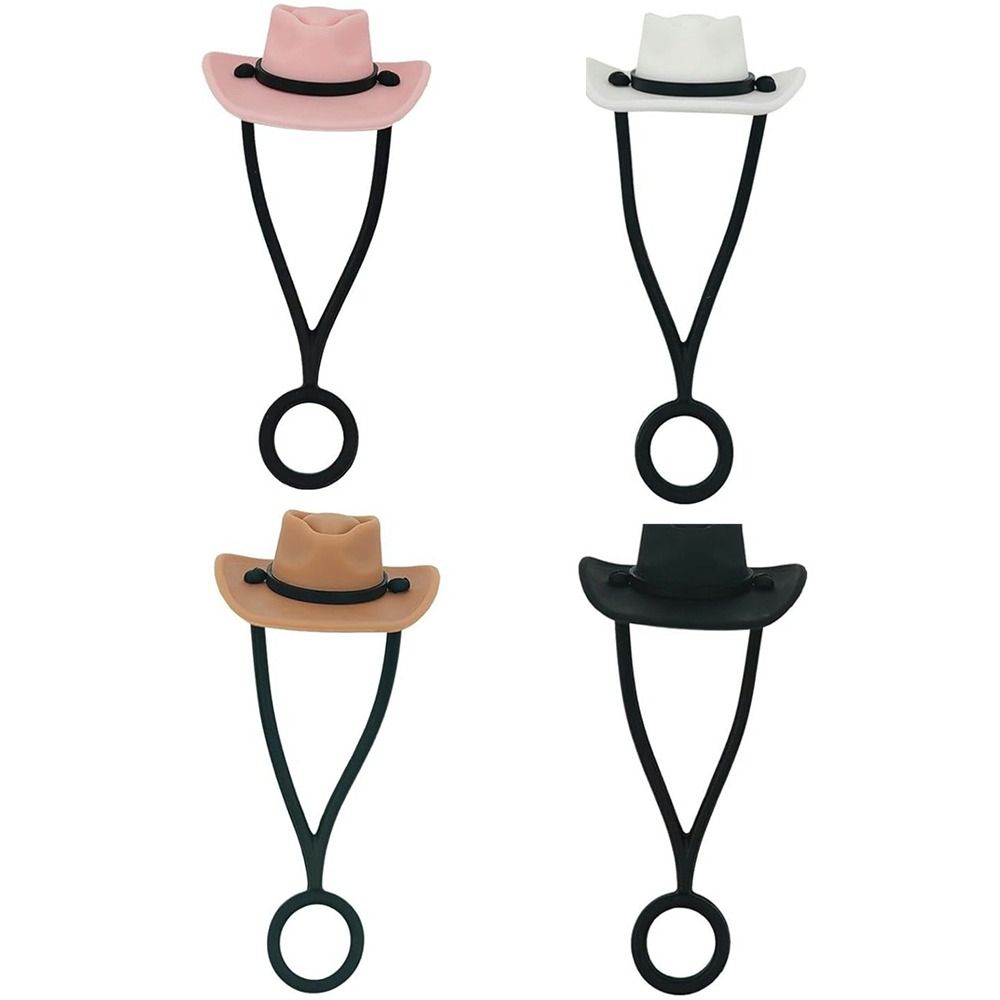 1/4Pcs Airtight Silicone Cowbo - Cowboy Hat Straw recension och pris