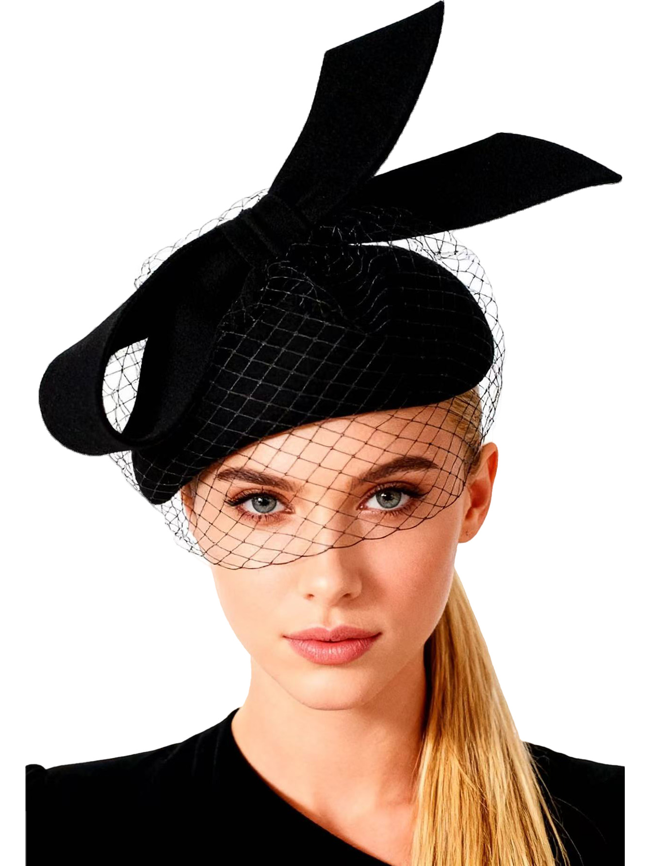 French White Beret Fascinator  - Beret French Wool recension och pris