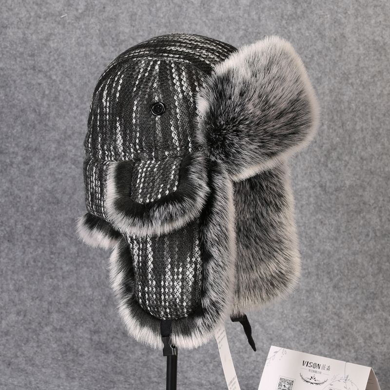 B-8433 Man Bomber Hat Rex Rabb - Trapper Hat Ear Flap recension och pris